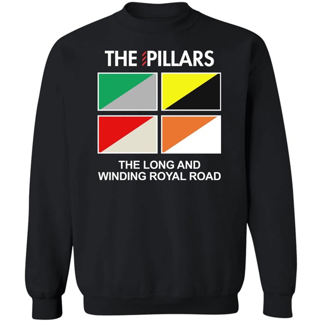 Post Wrestling Merch The Pillars The Long And Winding Royal Road Shirt Post Wrestling Merch The Pillars The Long And Winding Royal Road Shirt