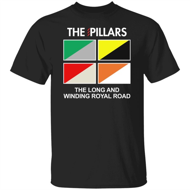 Post Wrestling Merch The Pillars The Long And Winding Royal Road Shirt