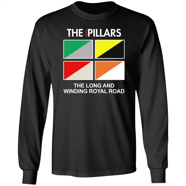 Post Wrestling Merch The Pillars The Long And Winding Royal Road Shirt Post Wrestling Merch The Pillars The Long And Winding Royal Road Shirt