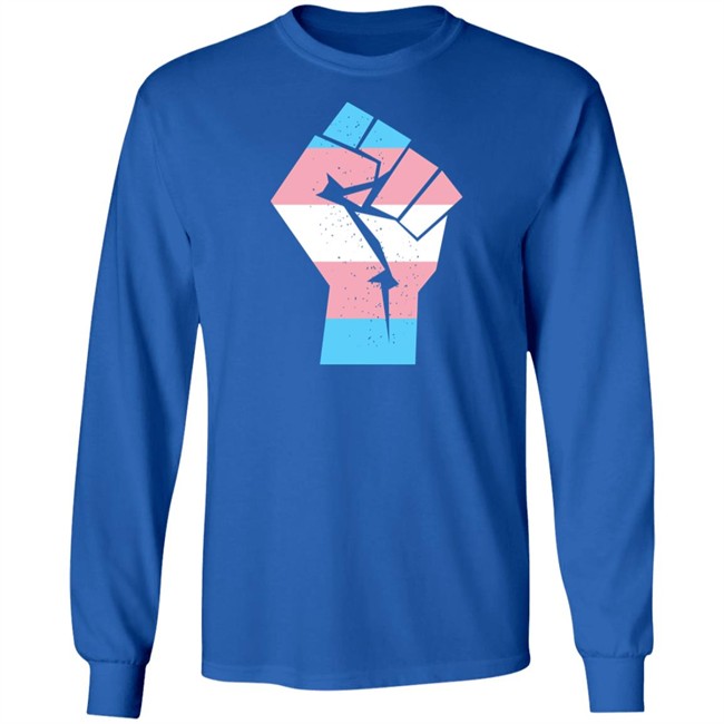 Jamie Lee Curtis Pride Protect Trans Kids Trans Hand Fist T Shirt Jamie Lee Curtis Pride Protect Trans Kids Trans Hand Fist T Shirt