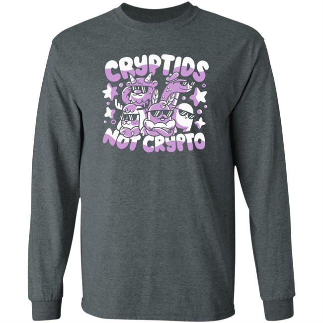 Jushmu Cryptids Not Crypto Shirt The Yetee Jushmu Cryptids Not Crypto Shirt The Yetee