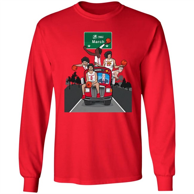 The Scarlet Knights Bus Is En Route To Dayton Ohio March Madness Shirt Rutgers Scarlet Knights Men's Basketball The Scarlet Knights Bus Is En Route To Dayton Ohio March Madness Shirt Rutgers Scarlet Knights Men's Basketball