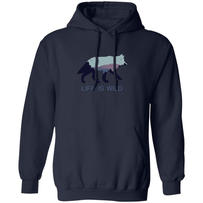 Life Is Wild Hoodie Wolf Conservation Center Store Life Is Wild Hoodie Wolf Conservation Center Store