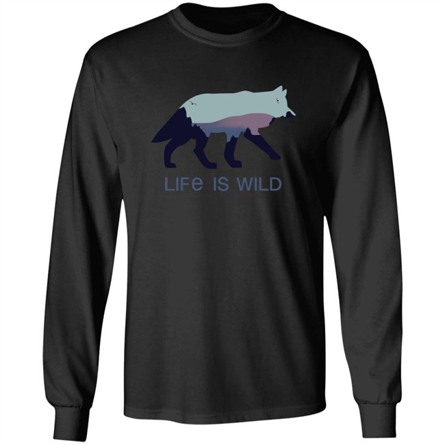 Life Is Wild Hoodie Wolf Conservation Center Store Life Is Wild Hoodie Wolf Conservation Center Store