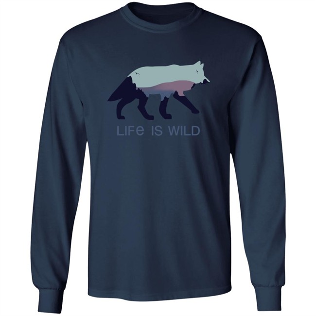 Life Is Wild Hoodie Wolf Conservation Center Store Life Is Wild Hoodie Wolf Conservation Center Store