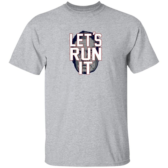 Townie News Store Lets Run It Grey Shirt