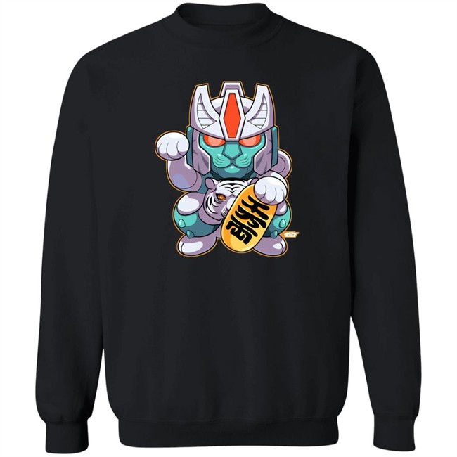 Zero Mayhem Lucky Cat-tron Tigatron Shirt Evangauntt Zero Mayhem Lucky Cat-tron Tigatron Shirt Evangauntt