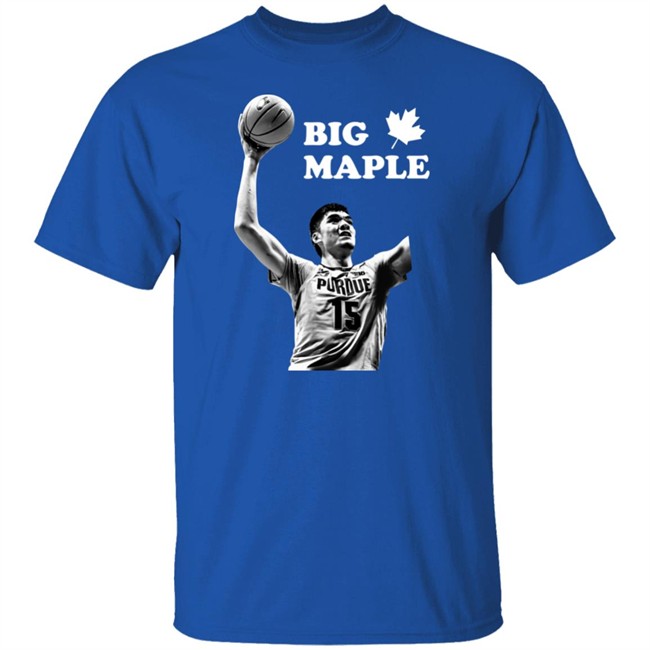 Big Maple Canada Shirt Zach Edey Purdue Big Maple Canada Shirt Zach Edey Purdue