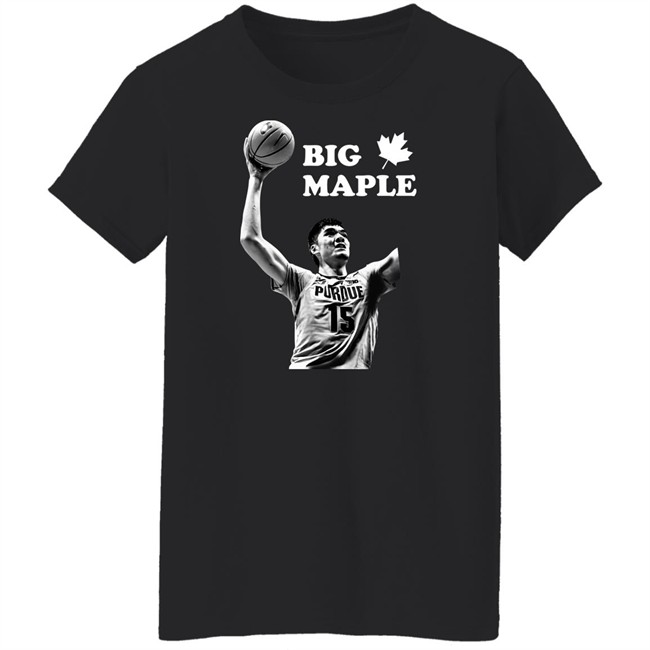 Big Maple Canada Shirt Zach Edey Purdue Big Maple Canada Shirt Zach Edey Purdue