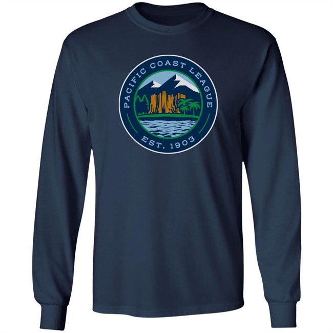 Pacific Coast League Est 1903 Logo New Shirt Tim Hagerty Minor League Baseball Pacific Coast League Est 1903 Logo New Shirt Tim Hagerty Minor League Baseball
