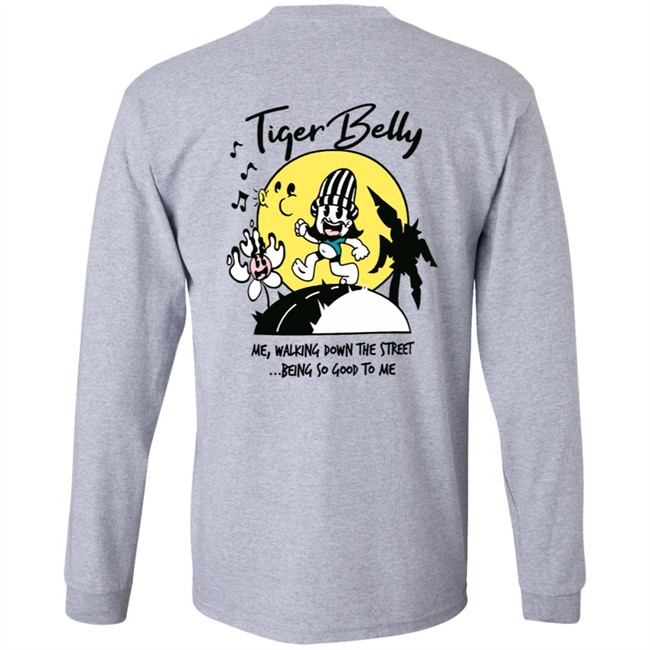 Walking Down The Street Long Sleeve Shirt Walking Down The Street Long Sleeve Shirt