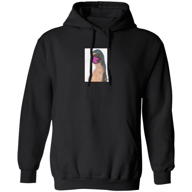 Rosalia Merch La Fama R Black Hoodie