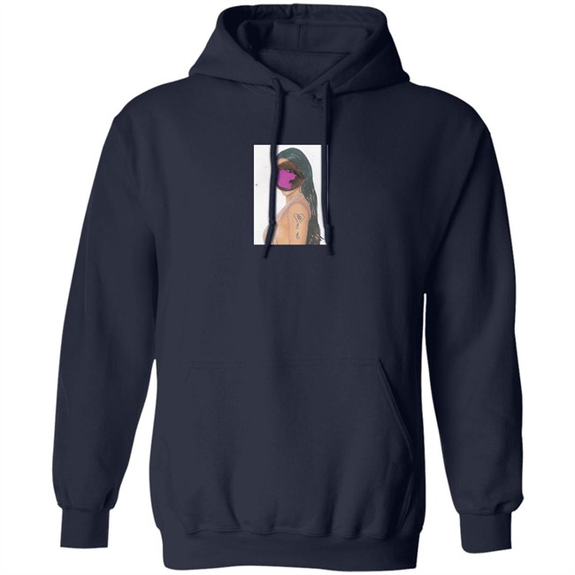 Rosalia Merch La Fama R Black Hoodie Rosalia Merch La Fama R Black Hoodie