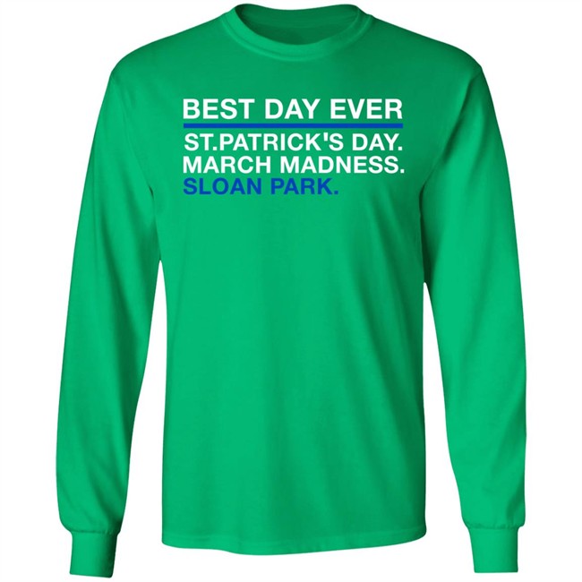 Obvious Shirts Best Day Ever St.Patrick’s Day March Madness Sloan Park Shirt David Ross Justin Steele Obvious Shirts Best Day Ever St.Patrick’s Day March Madness Sloan Park Shirt David Ross Justin Steele