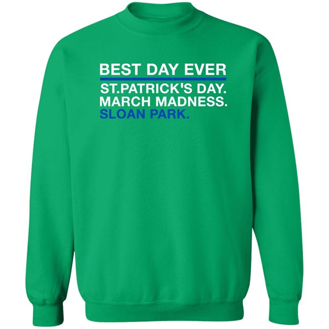 Obvious Shirts Best Day Ever St.Patrick’s Day March Madness Sloan Park Shirt David Ross Justin Steele Obvious Shirts Best Day Ever St.Patrick’s Day March Madness Sloan Park Shirt David Ross Justin Steele
