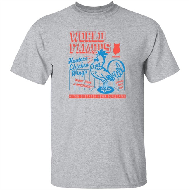 Hooters Shop Hooters World Famous Chicken T Shirt Hooters Shop Hooters World Famous Chicken T Shirt