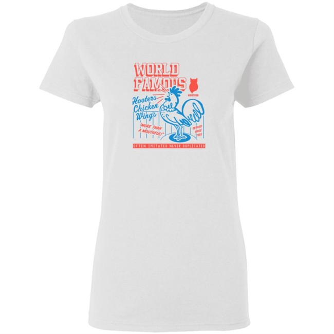 Hooters Shop Hooters World Famous Chicken T Shirt Hooters Shop Hooters World Famous Chicken T Shirt