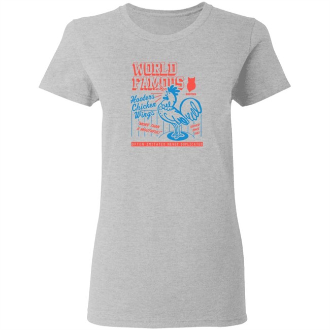 Hooters Shop Hooters World Famous Chicken T Shirt Hooters Shop Hooters World Famous Chicken T Shirt