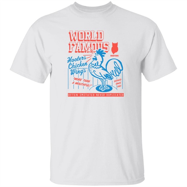 Hooters Shop Hooters World Famous Chicken T Shirt