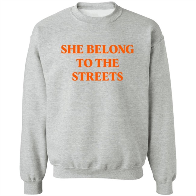 Freebandz Merch She Belong To The Streets Hoodie Freebandz Merch She Belong To The Streets Hoodie