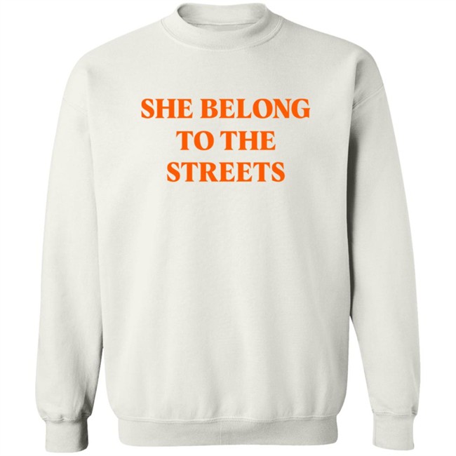 Freebandz Merch She Belong To The Streets Hoodie Freebandz Merch She Belong To The Streets Hoodie
