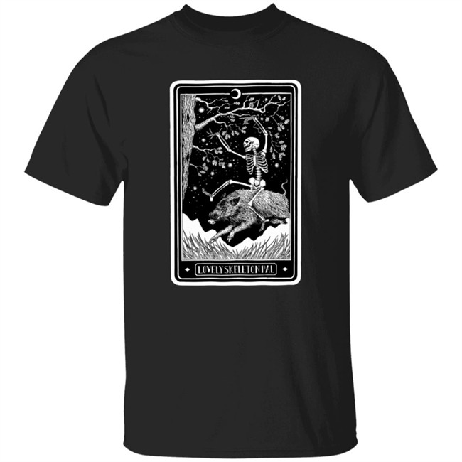 Everpress Merch Store Lovely Skeleton Pal Shirt Johnny Chiodini