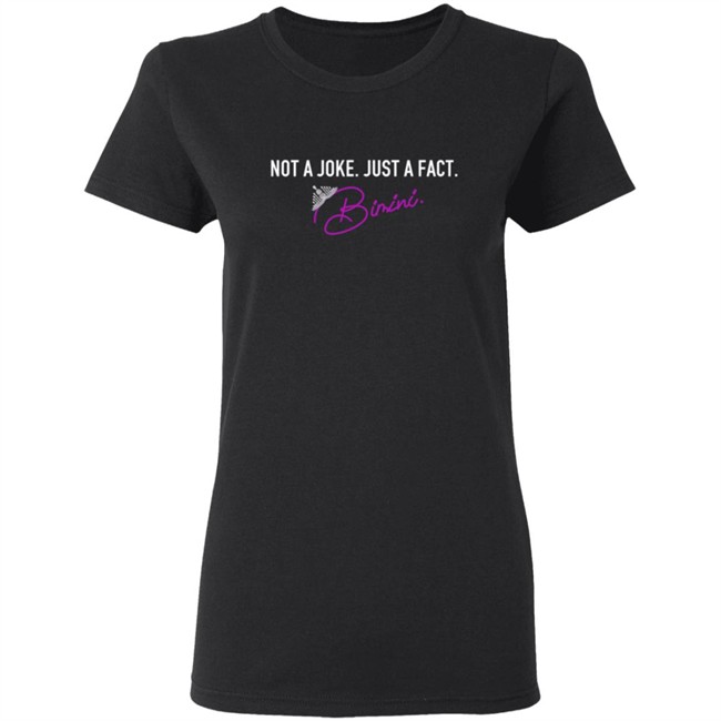 Not A Joke Shirt Black Bimini Store Not A Joke Shirt Black Bimini Store