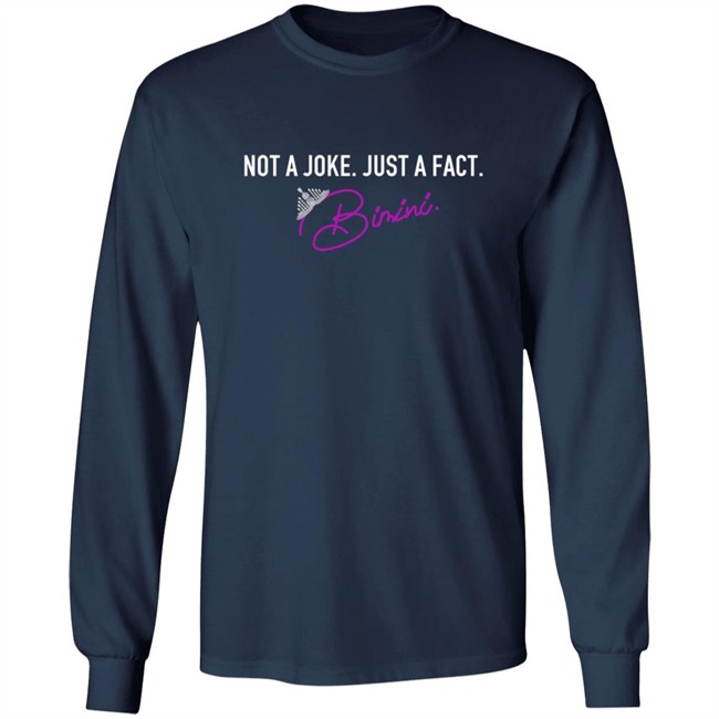 Not A Joke Shirt Black Bimini Store Not A Joke Shirt Black Bimini Store