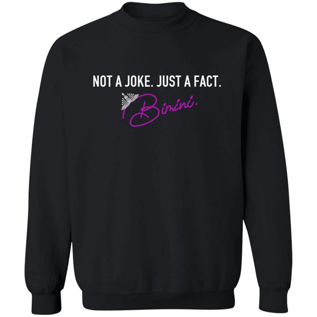 Not A Joke Shirt Black Bimini Store Not A Joke Shirt Black Bimini Store