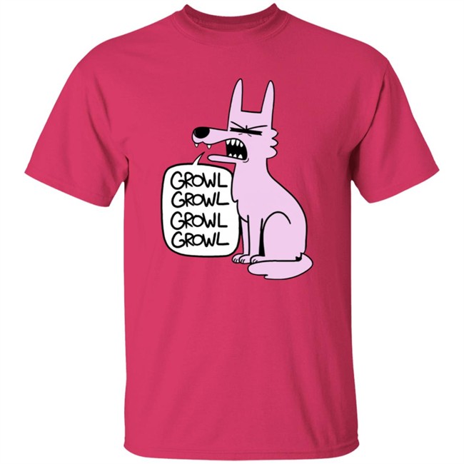 Ac Stuart Pink Wolf Growl Growl Hoodie Ac Stuart Pink Wolf Growl Growl Hoodie
