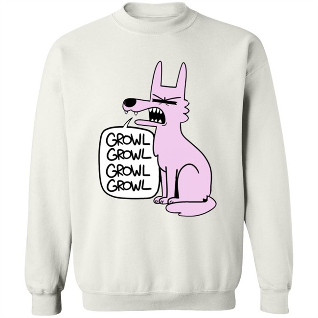 Ac Stuart Pink Wolf Growl Growl Hoodie Ac Stuart Pink Wolf Growl Growl Hoodie