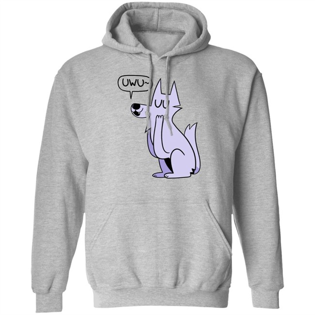 Ac Stuart Uwu Kevin The Wolf Hoodie Ac Stuart Uwu Kevin The Wolf Hoodie