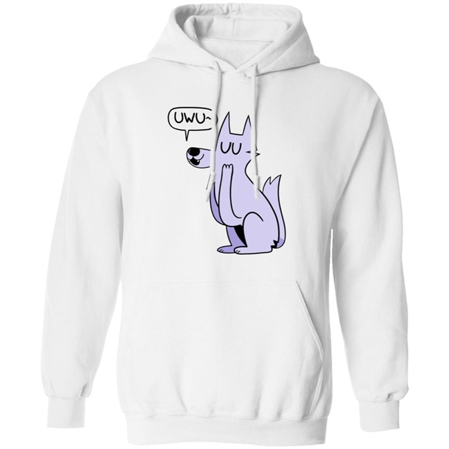 Ac Stuart Uwu Kevin The Wolf Hoodie Ac Stuart Uwu Kevin The Wolf Hoodie