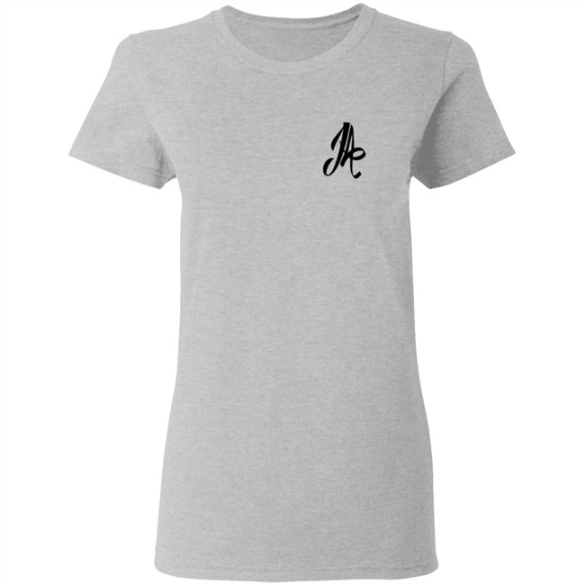 Josh A Merch Ja Logo White Tee Josh A Merch Ja Logo White Tee