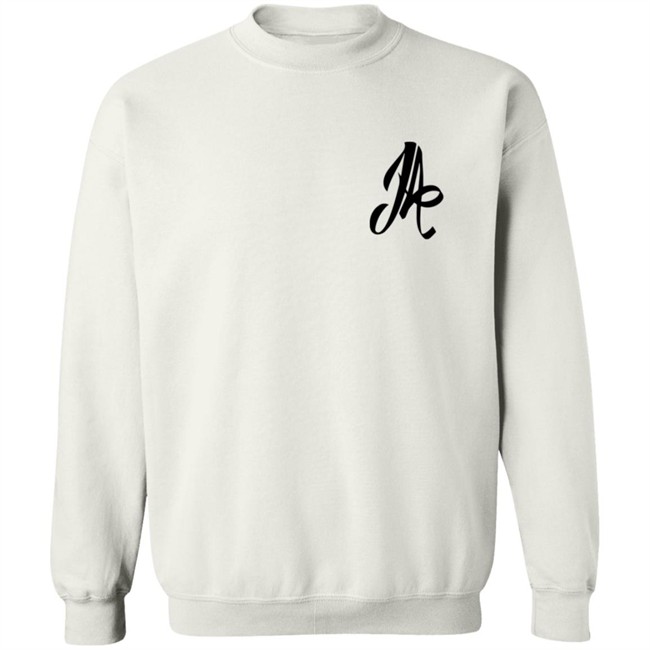 Josh A Merch Ja Logo White Tee Josh A Merch Ja Logo White Tee