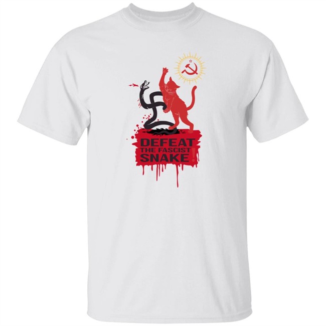 PissJugTycoon Shirts Defeat The Fascist Snake Shirt