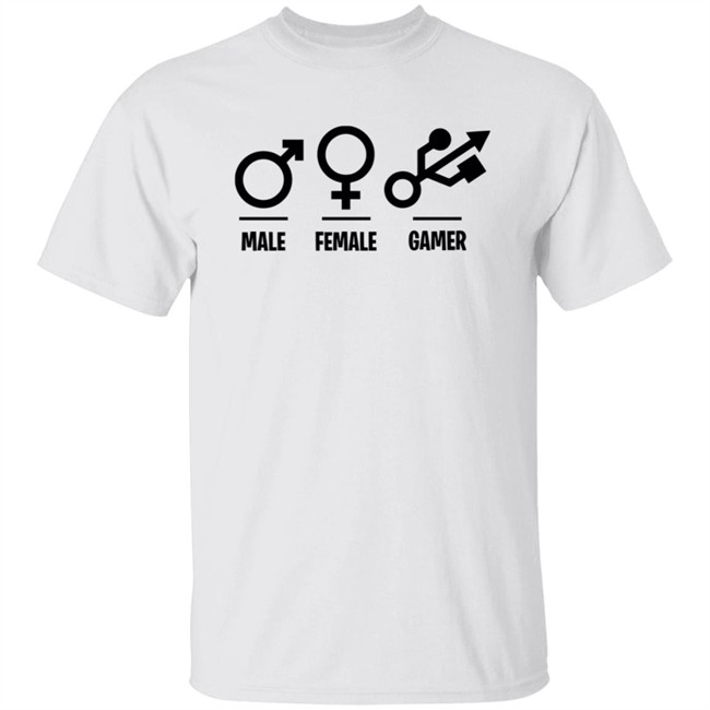 Male Female Gamer T Shirt