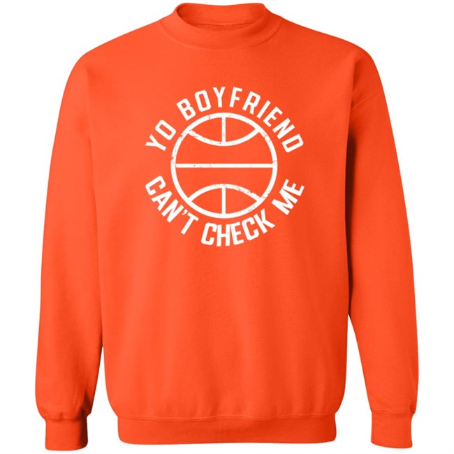 Famouslos32 Maria Martin Trae Young Yo Boyfriend Can't Check Me Hooded Sweatshirt Famouslos32 Maria Martin Trae Young Yo Boyfriend Can't Check Me Hooded Sweatshirt
