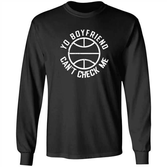 Famouslos32 Maria Martin Trae Young Yo Boyfriend Can't Check Me Hooded Sweatshirt Famouslos32 Maria Martin Trae Young Yo Boyfriend Can't Check Me Hooded Sweatshirt