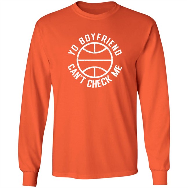 Famouslos32 Maria Martin Trae Young Yo Boyfriend Can't Check Me Hooded Sweatshirt Famouslos32 Maria Martin Trae Young Yo Boyfriend Can't Check Me Hooded Sweatshirt