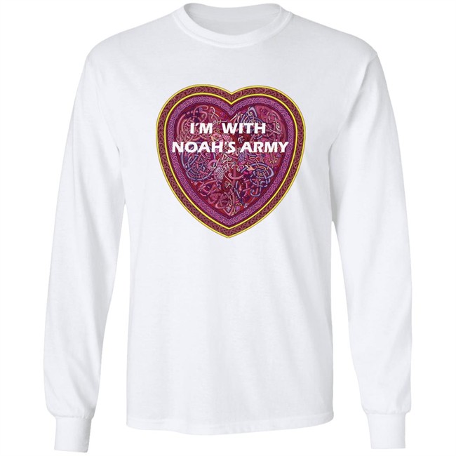 Jim Fitzpatrick I'm With Noah's Army Shirt Jim Fitzpatrick I'm With Noah's Army Shirt