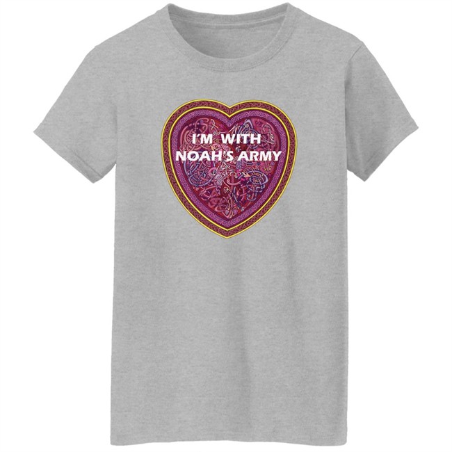 Jim Fitzpatrick I'm With Noah's Army Shirt Jim Fitzpatrick I'm With Noah's Army Shirt