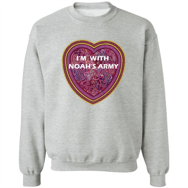 Jim Fitzpatrick I'm With Noah's Army Shirt Jim Fitzpatrick I'm With Noah's Army Shirt