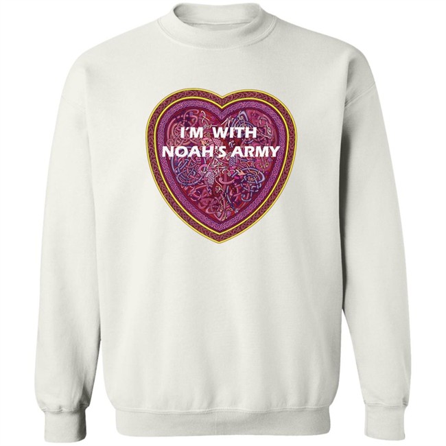 Jim Fitzpatrick I'm With Noah's Army Shirt Jim Fitzpatrick I'm With Noah's Army Shirt