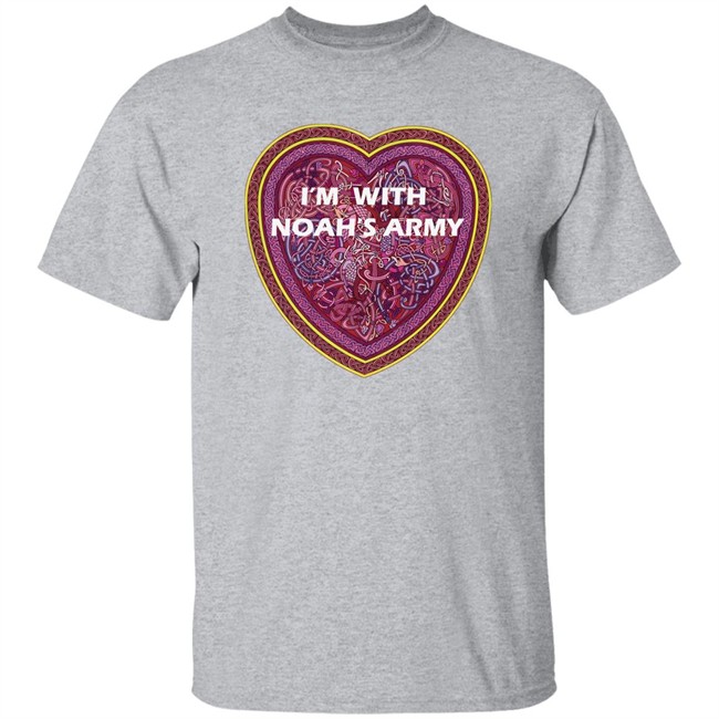 Jim Fitzpatrick I'm With Noah's Army Shirt Jim Fitzpatrick I'm With Noah's Army Shirt