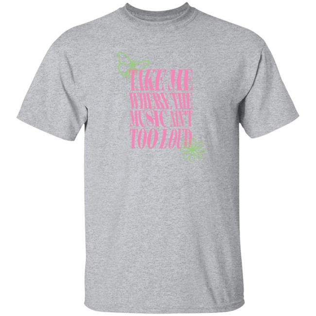 Conan Gray Official Store Conan Gray Merch Take Me Where The Music Aint Too Loud White Tee Conan Gray Official Store Conan Gray Merch Take Me Where The Music Aint Too Loud White Tee