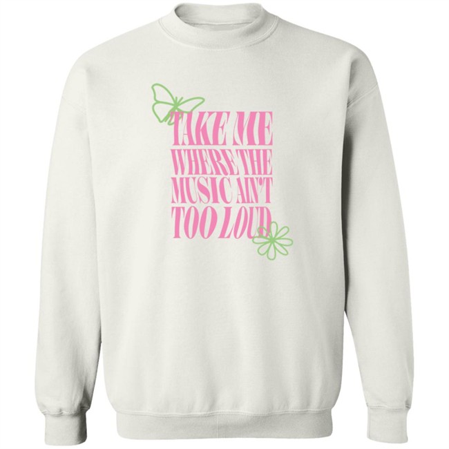 Conan Gray Official Store Conan Gray Merch Take Me Where The Music Aint Too Loud White Tee Conan Gray Official Store Conan Gray Merch Take Me Where The Music Aint Too Loud White Tee