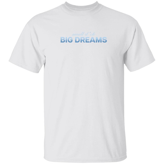 Official Steezy Kane Merch Big Dreams Tee White