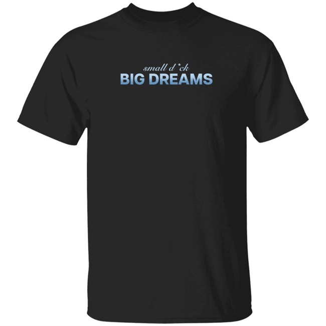 Official Steezy Kane Merch Big Dreams Tee Black