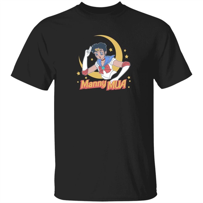 Manny Mua Merch Store Sailor Manny Mua Black Shirt